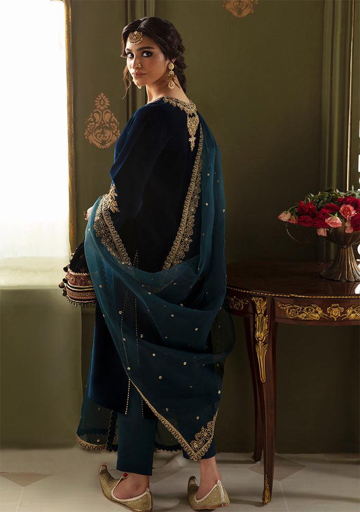 Baroque Velvet Suit-Aarasta