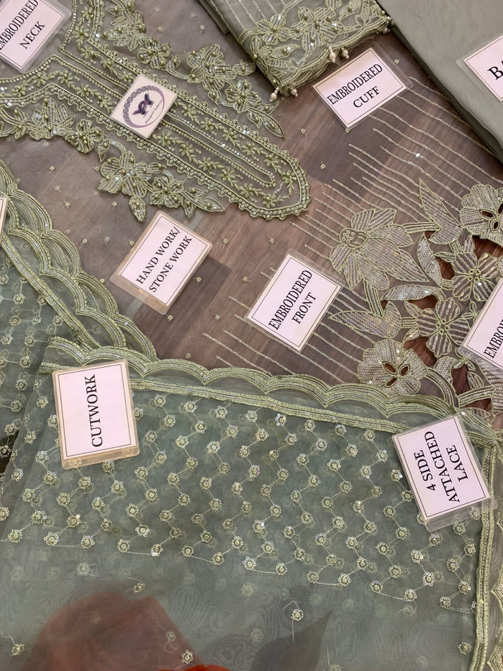 Baroque Organza Suit-Aarasta