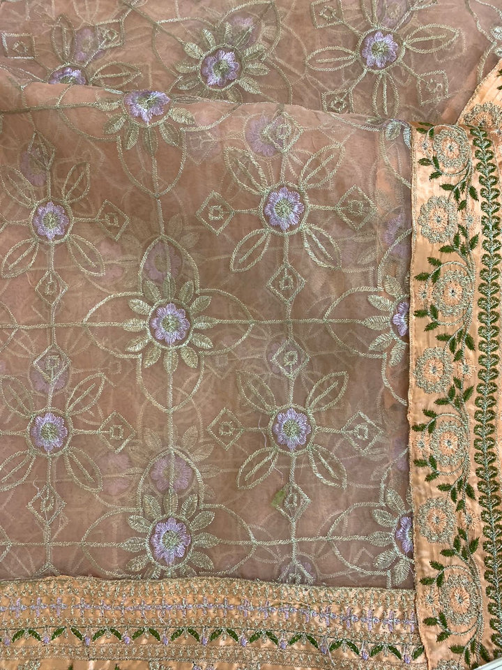 Baroque Organza Suit-Aarasta