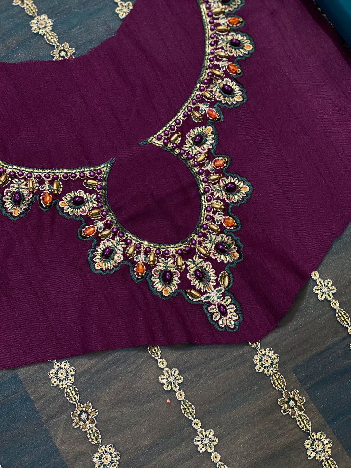 Baroque Organza Suit-Aarasta