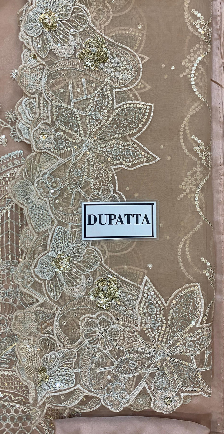 Baroque Chiffon Suit-Aarasta