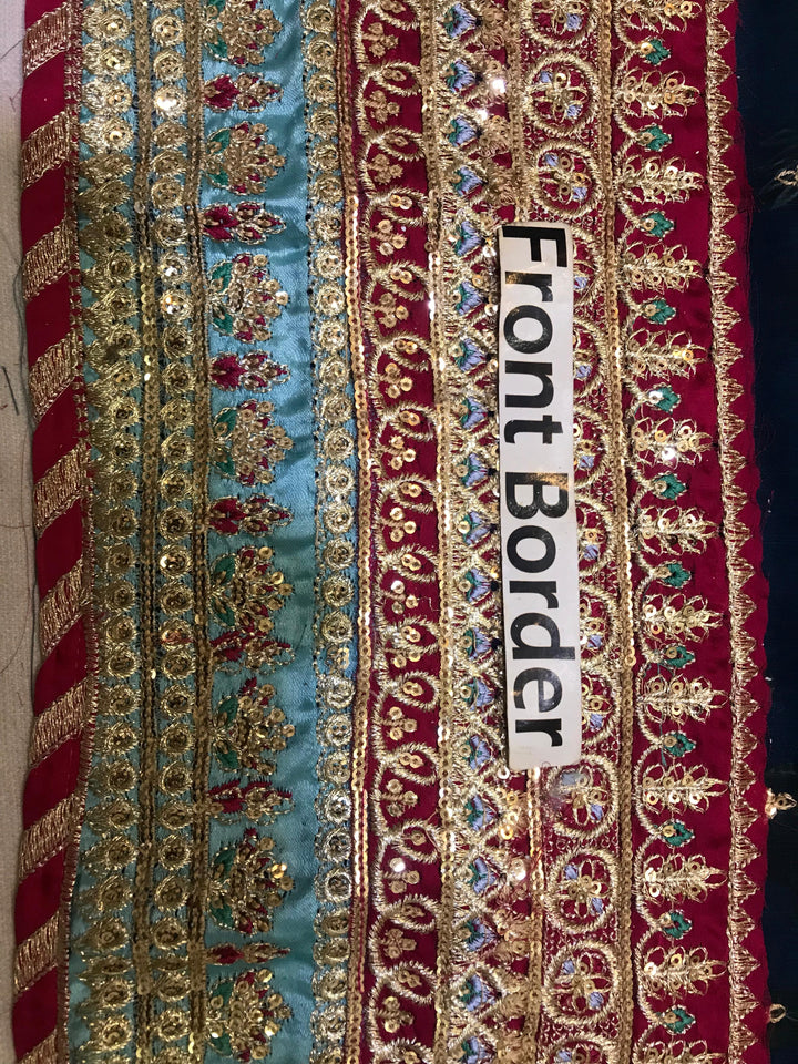 Baroque Chiffon Suit-Aarasta