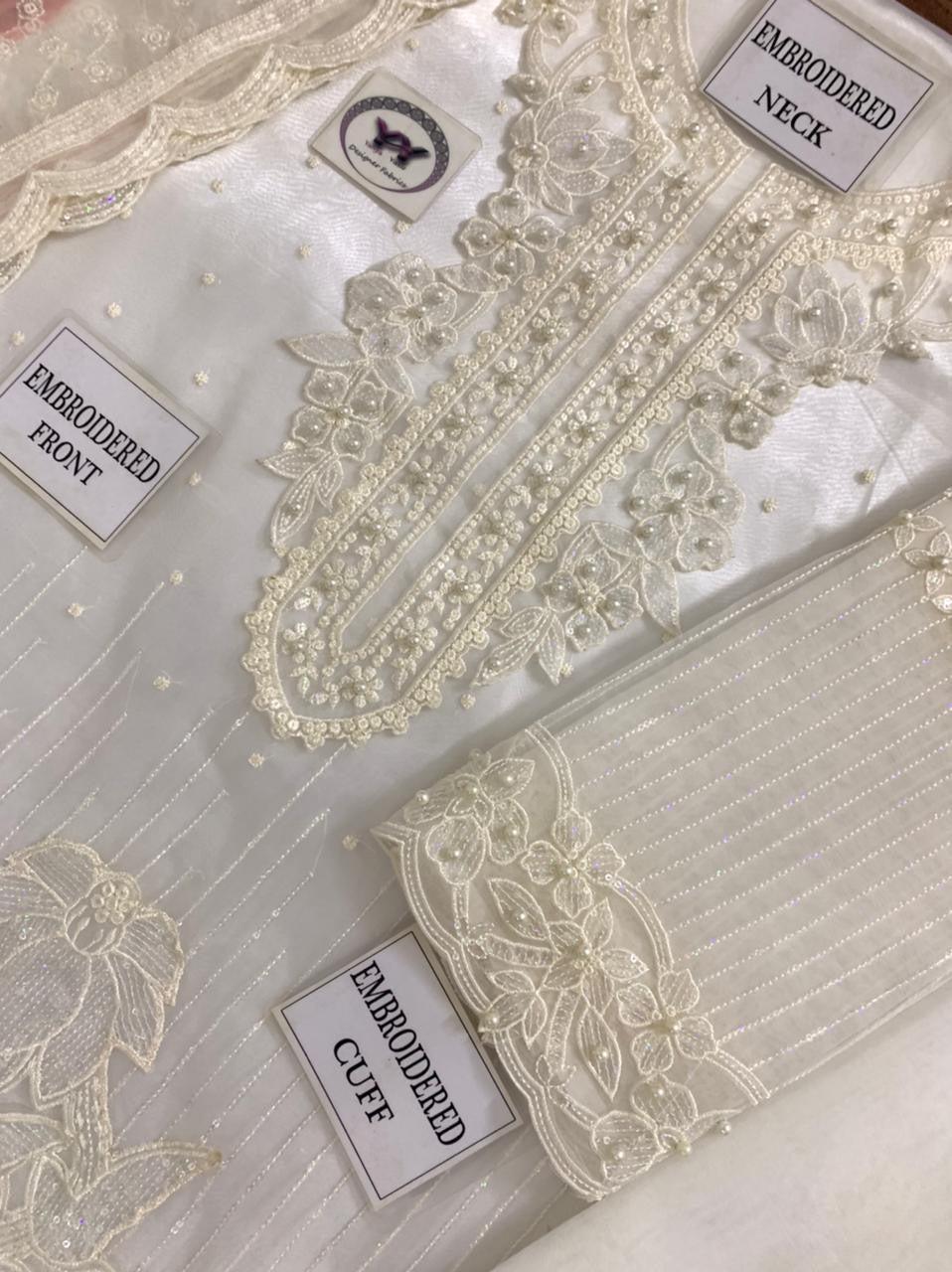 Baroque Organza Suit-Aarasta