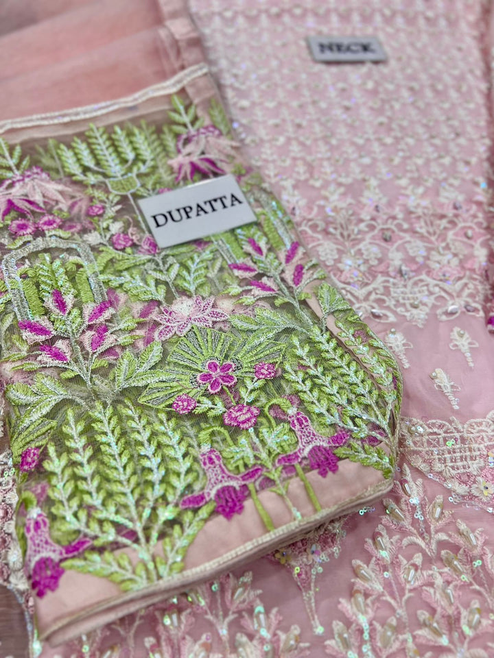 Baroque Chiffon Suit-Aarasta