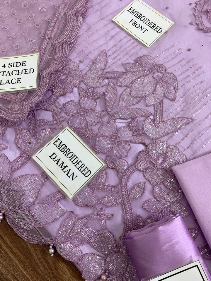 Baroque Organza Suit-Aarasta