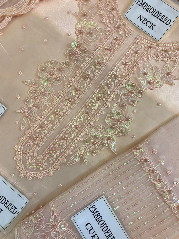 Baroque Organza Suit-Aarasta