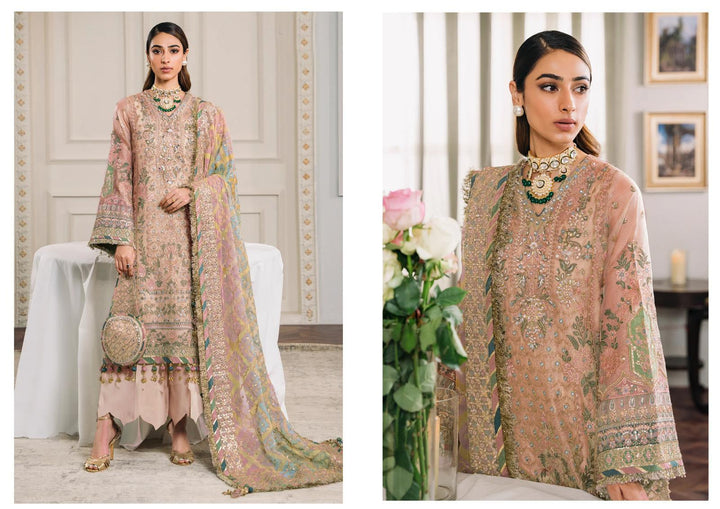 Baroque Organza Suit-Aarasta