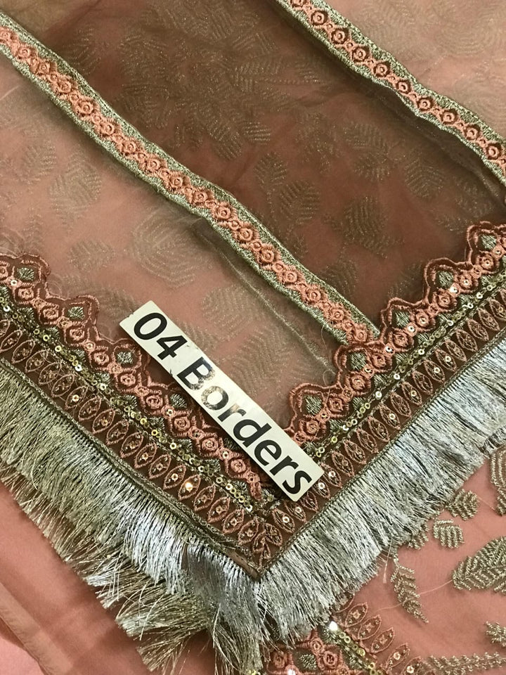 Jazmin Organza Suit-Aarasta