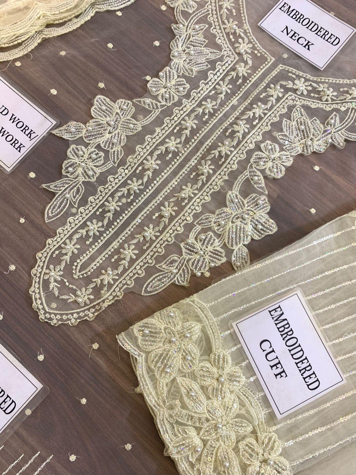 Baroque Organza Suit-Aarasta