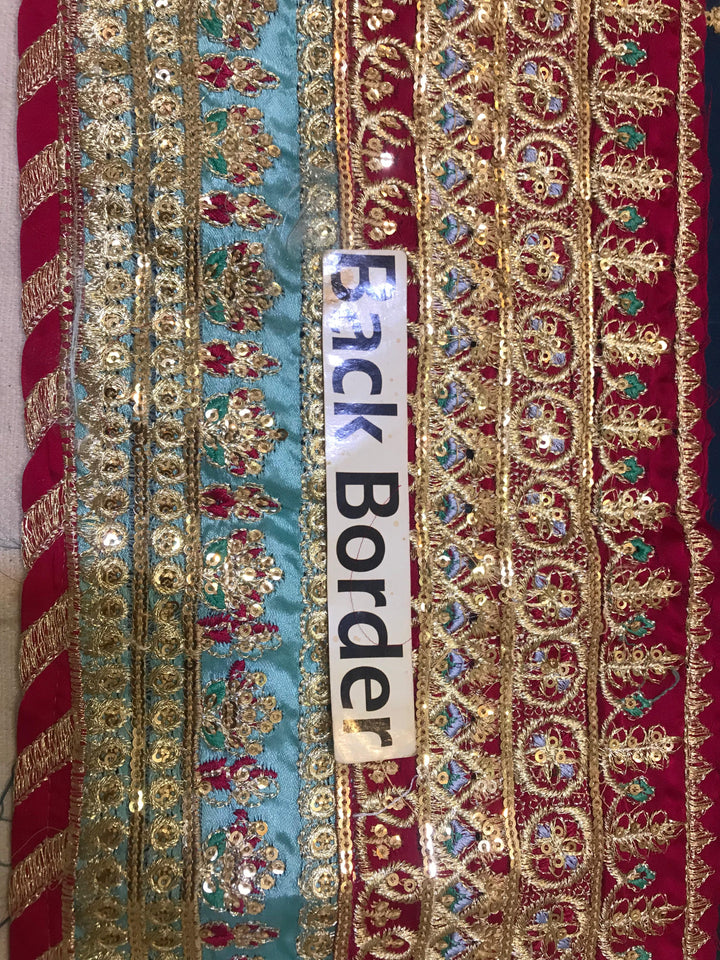 Baroque Chiffon Suit-Aarasta