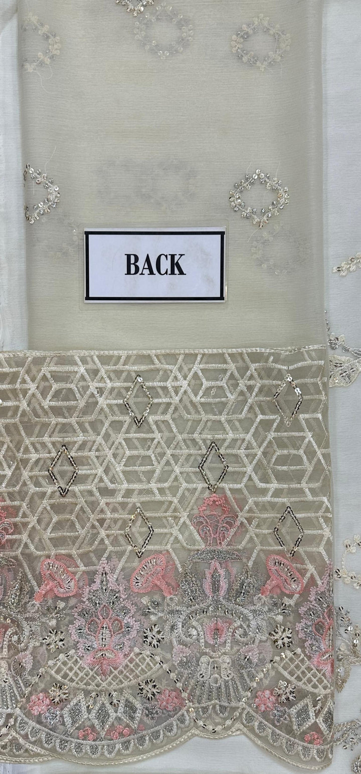 Baroque Chiffon Suit-Aarasta