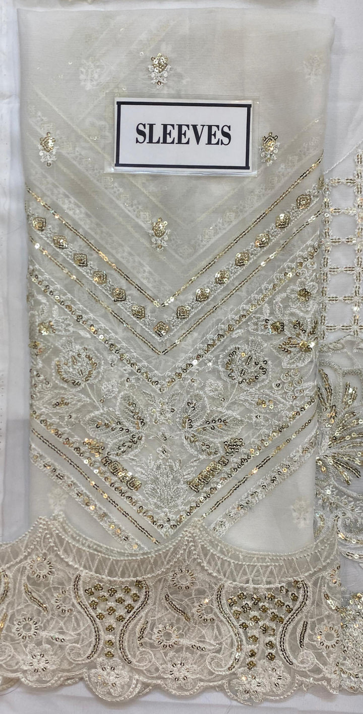 Baroque Chiffon Suit-Aarasta