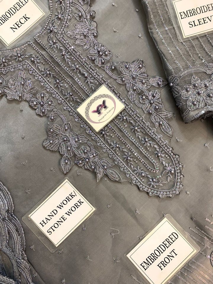 Baroque Organza Suit-Aarasta