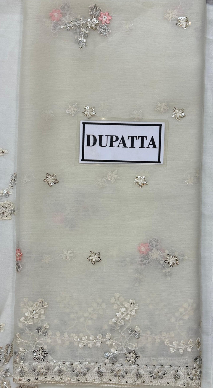 Baroque Chiffon Suit-Aarasta