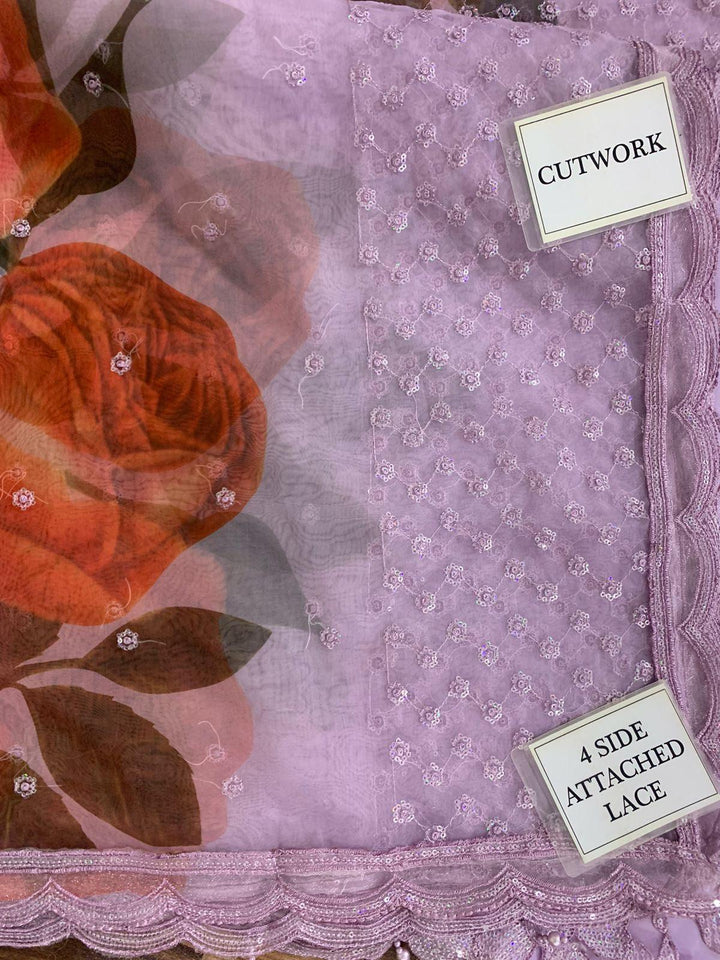 Baroque Organza Suit-Aarasta