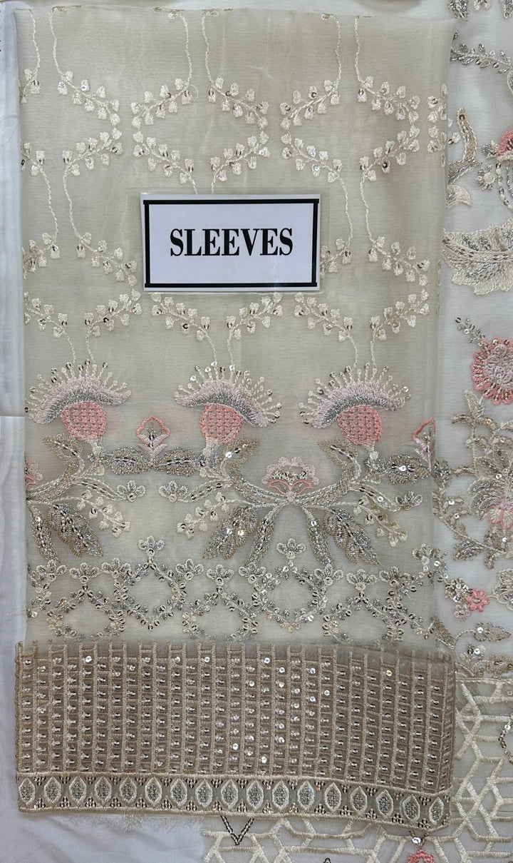 Baroque Chiffon Suit-Aarasta