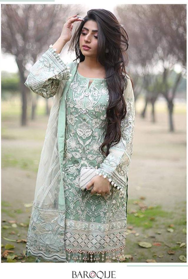 Baroque Net Suit-Green-Net-Aarasta