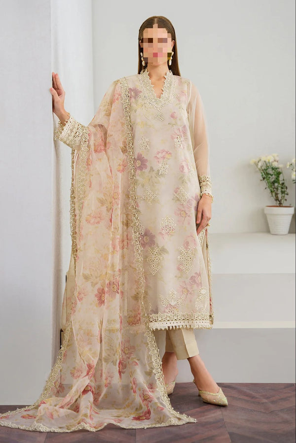 Baroque Organza Suit-Skin-Organza-Aarasta