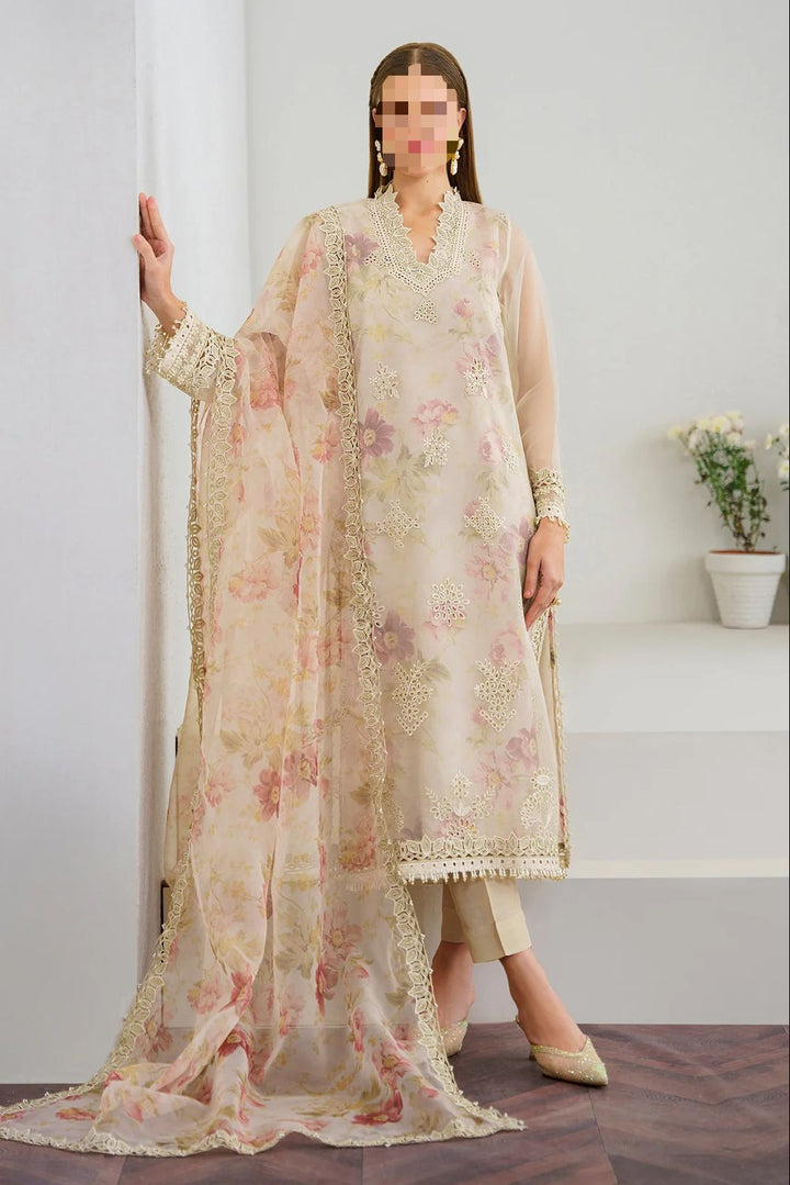 Baroque Organza Suit-Skin-Organza-Aarasta