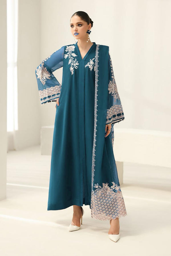 Baroque Chiffon Suit-Zinc-Chiffon-Aarasta