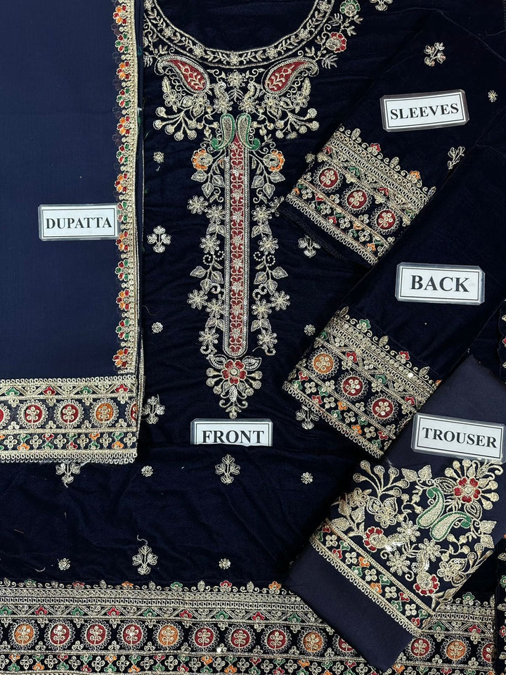 Charizma Velvet Suit-Aarasta