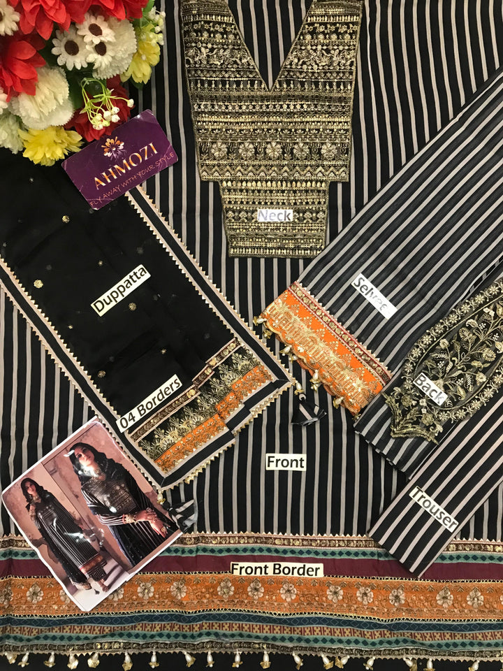 Charizma Chiffon Suit-Aarasta