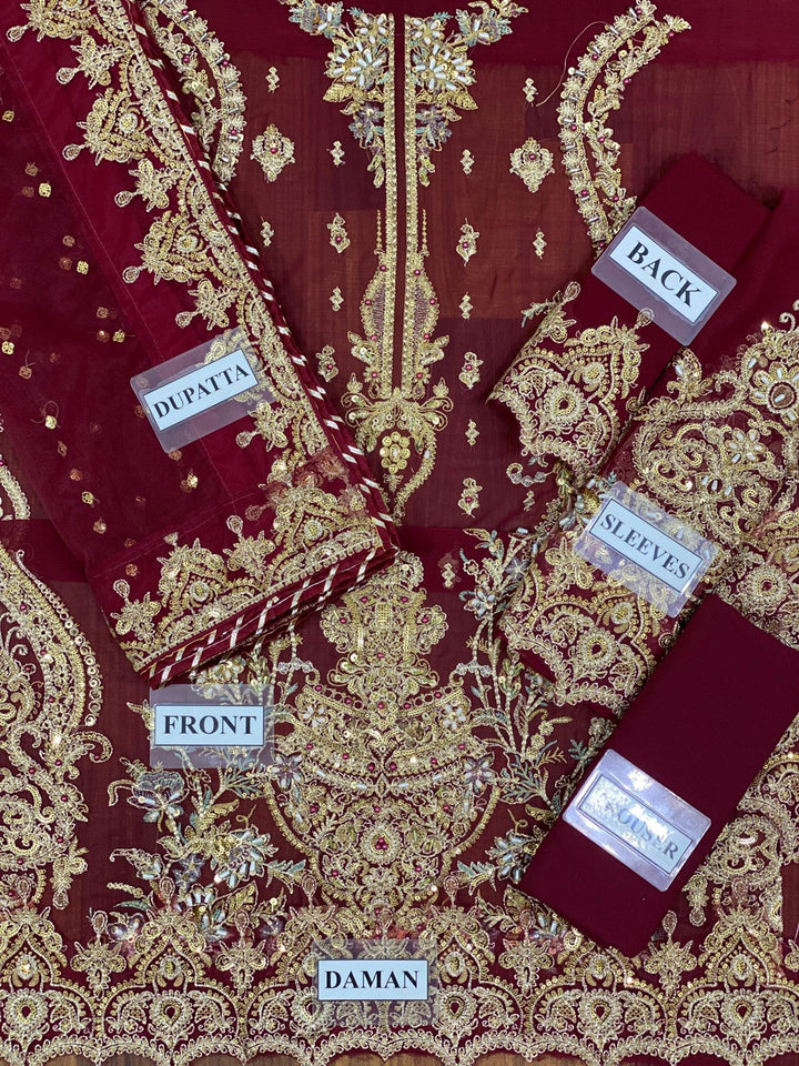 Charizma Chiffon Suit-Aarasta