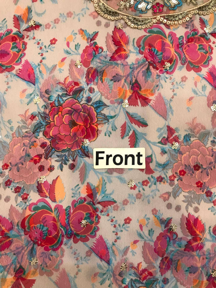 Charizma Chiffon Suit-Aarasta