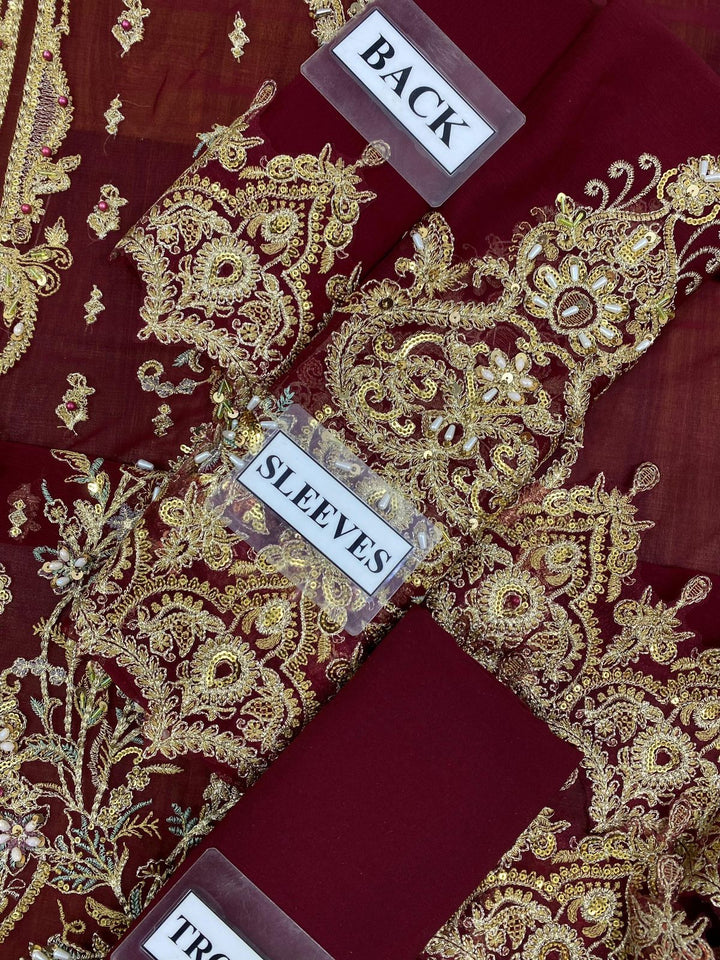 Charizma Chiffon Suit-Aarasta