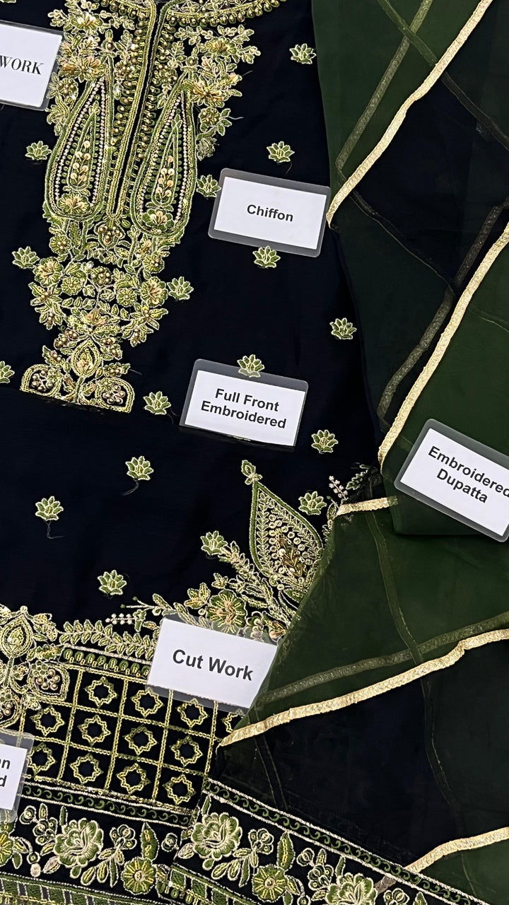 Charizma Chiffon Suit-Aarasta