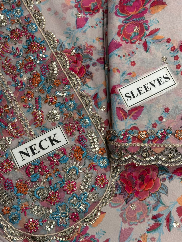 Charizma Chiffon Suit-Aarasta