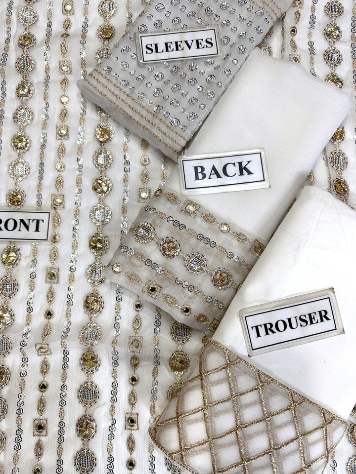 Charizma Chiffon Suit-Aarasta