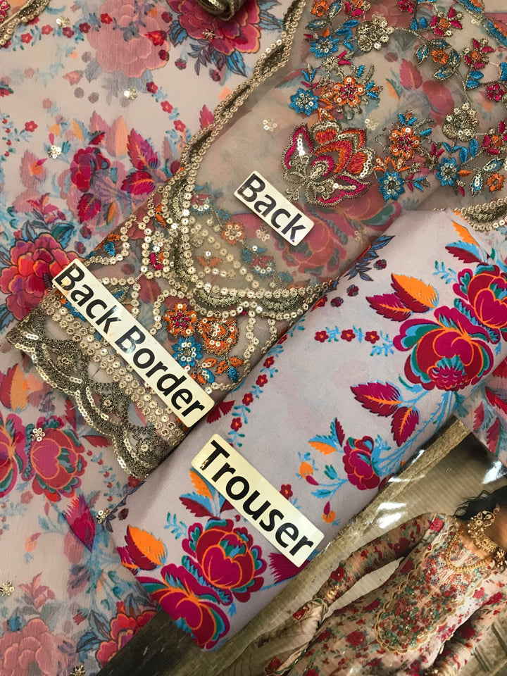 Charizma Chiffon Suit-Aarasta