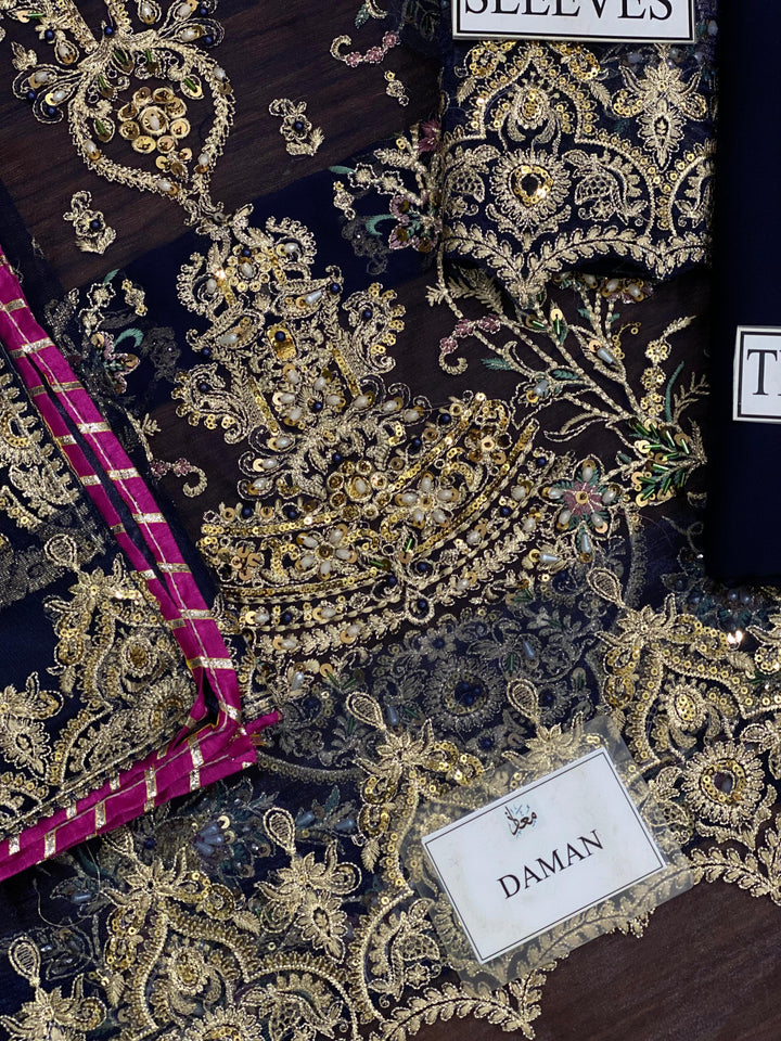 Charizma Chiffon Suit-Aarasta