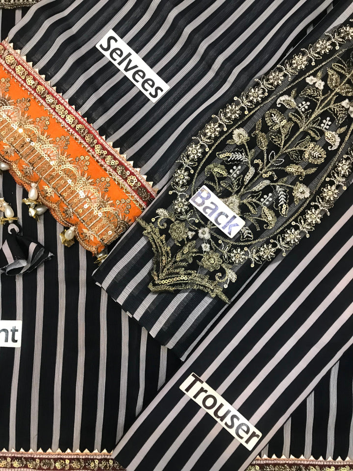 Charizma Chiffon Suit-Aarasta