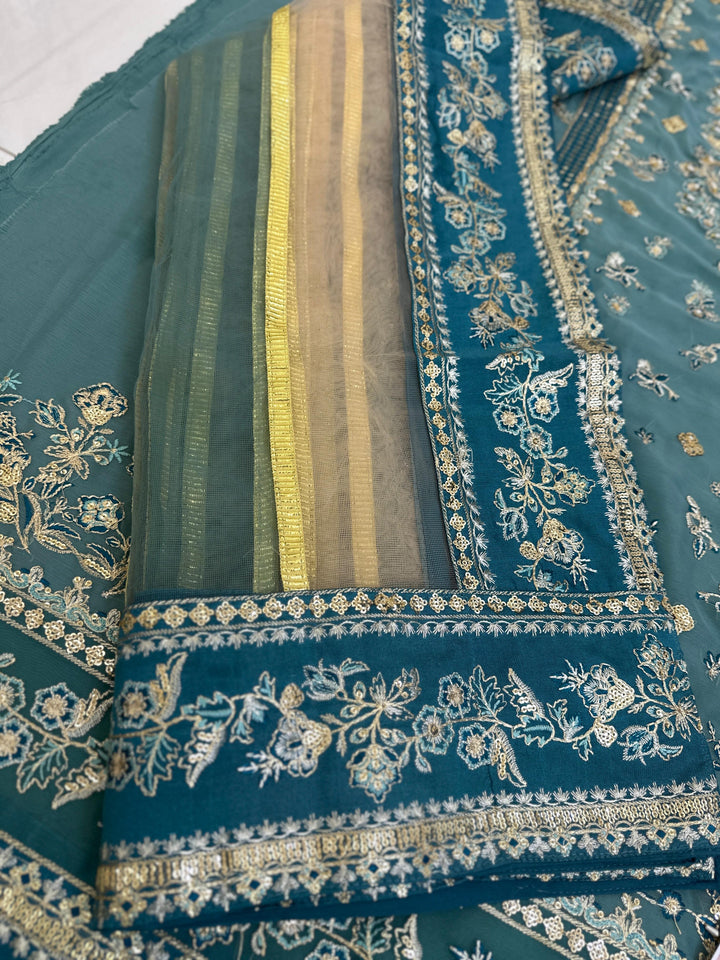 Charizma Chiffon Suit-Aarasta