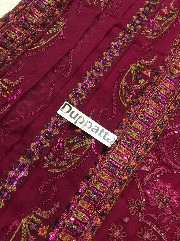 Jannan Chiffon Suit-Aarasta