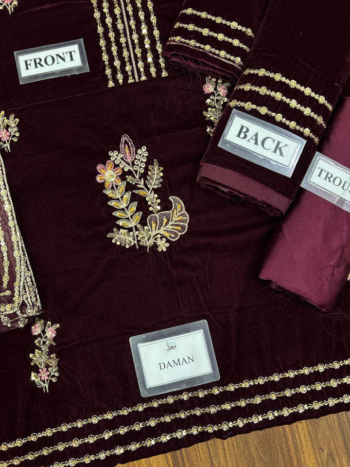 Charizma Velvet Suit-Aarasta