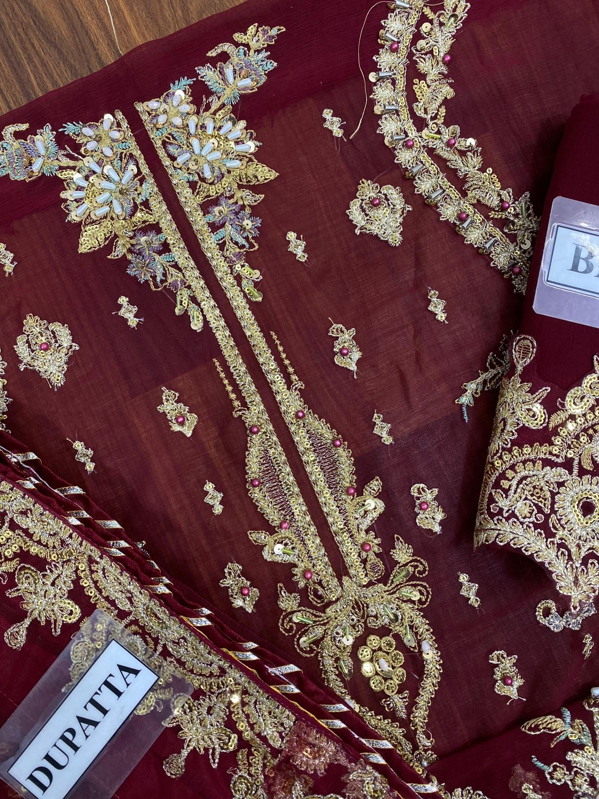 Charizma Chiffon Suit-Aarasta