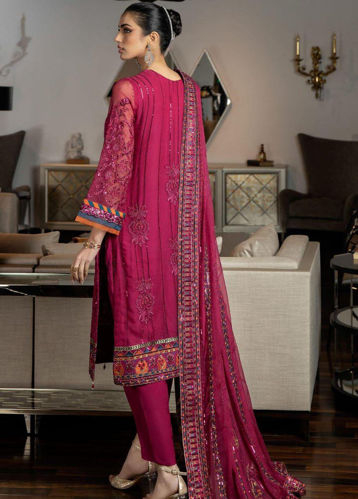 Jannan Chiffon Suit-Aarasta