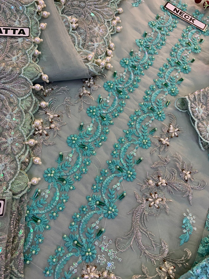 Elaf Organza Suit-Aarasta