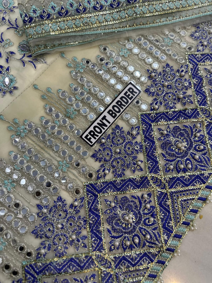 Elaf Organza Suit-Aarasta