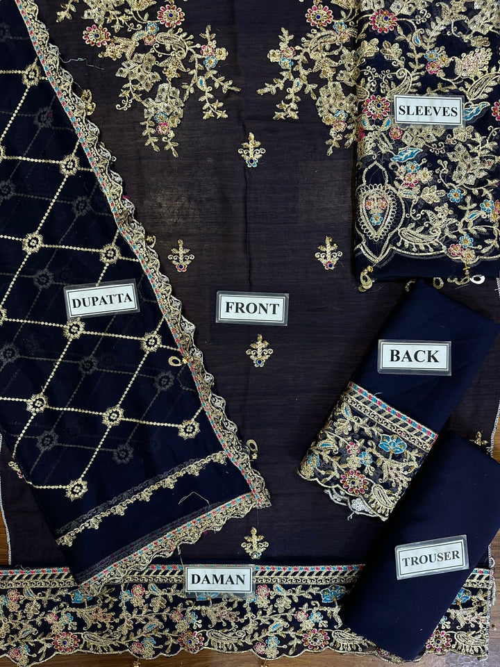 Emaan Adeel Chiffon Suit-Aarasta