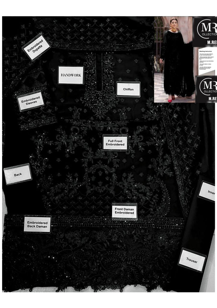 Emaan Adeel Chiffon Suit-Aarasta