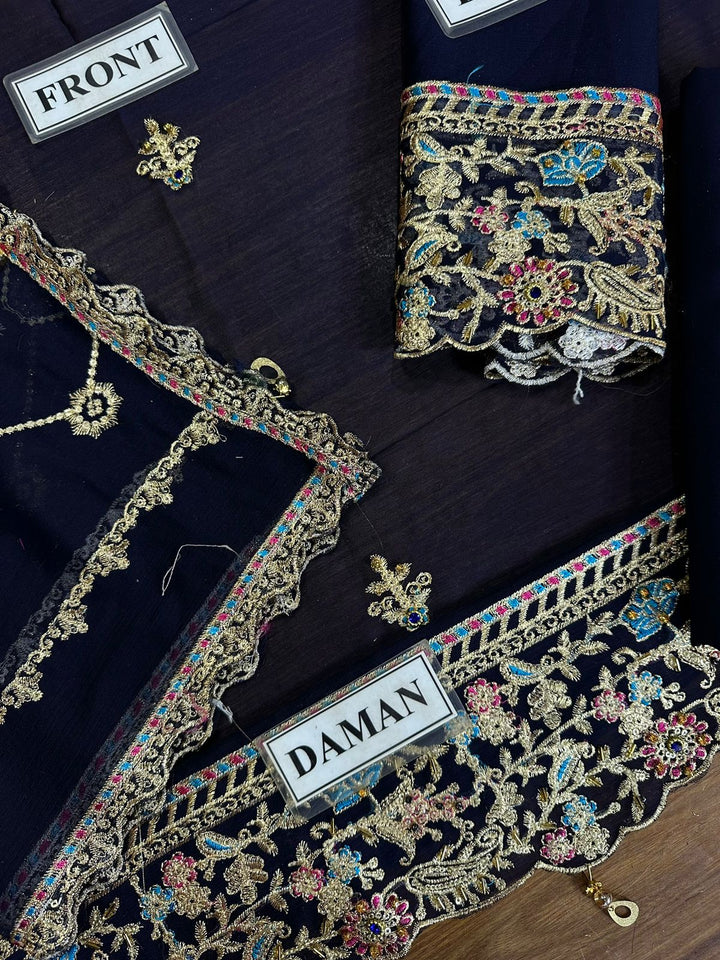 Emaan Adeel Chiffon Suit-Aarasta