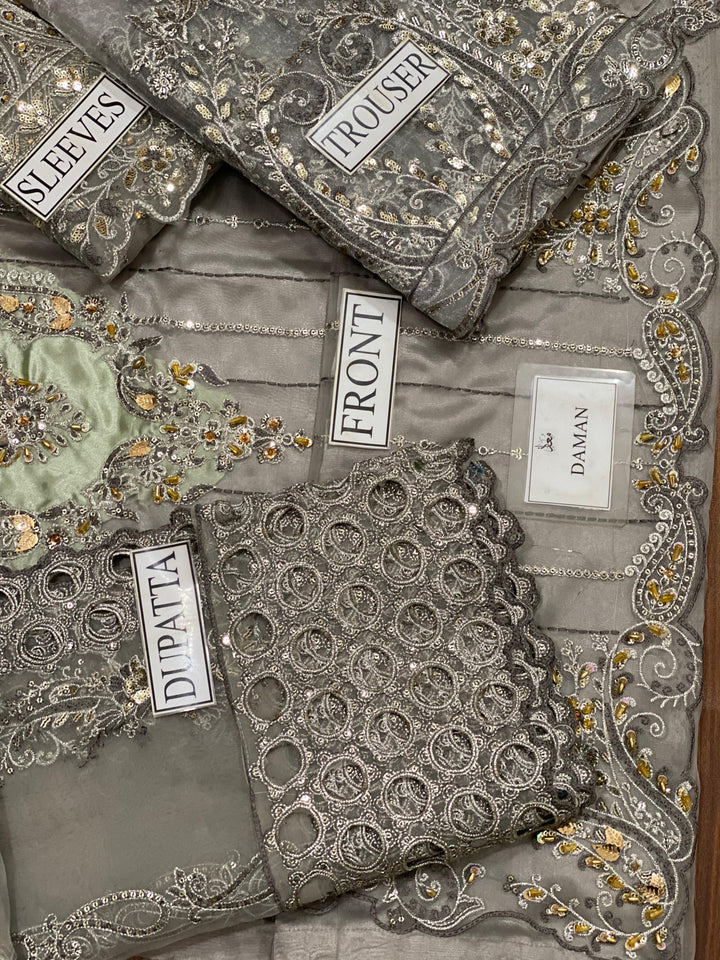 Emaan Adeel Organza Suit-Aarasta