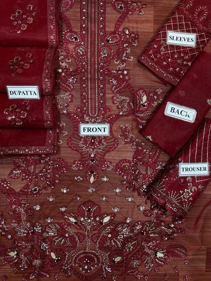 Flossie Organza Suit-Aarasta