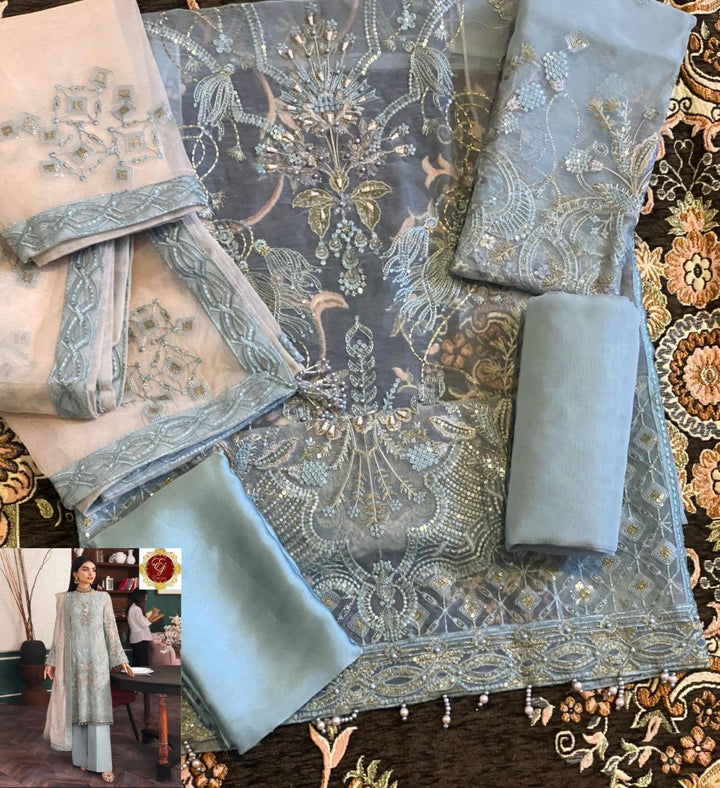 Flossie Organza Suit-Aarasta