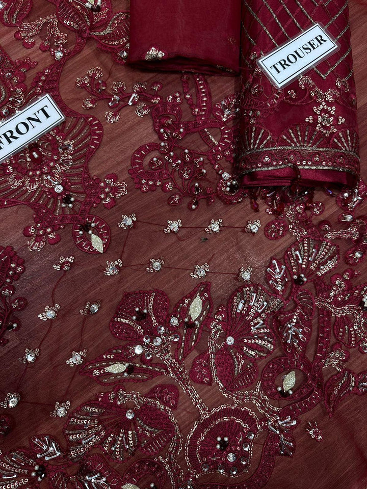 Flossie Organza Suit-Aarasta