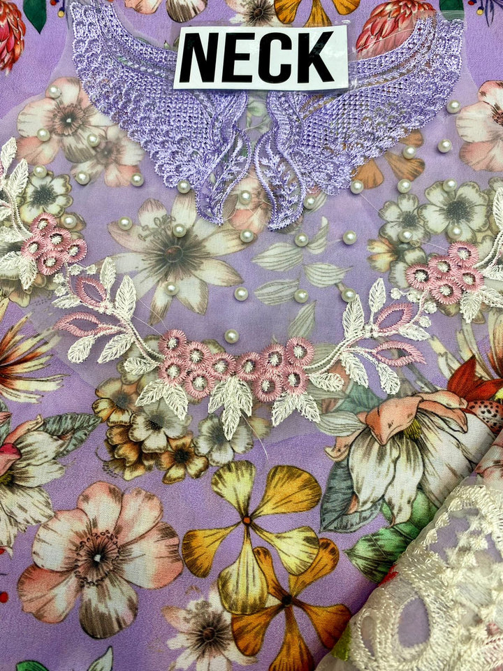 Flossie Organza Suit-Aarasta